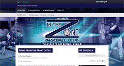 Desktop Screenshot of itzbaseball.org